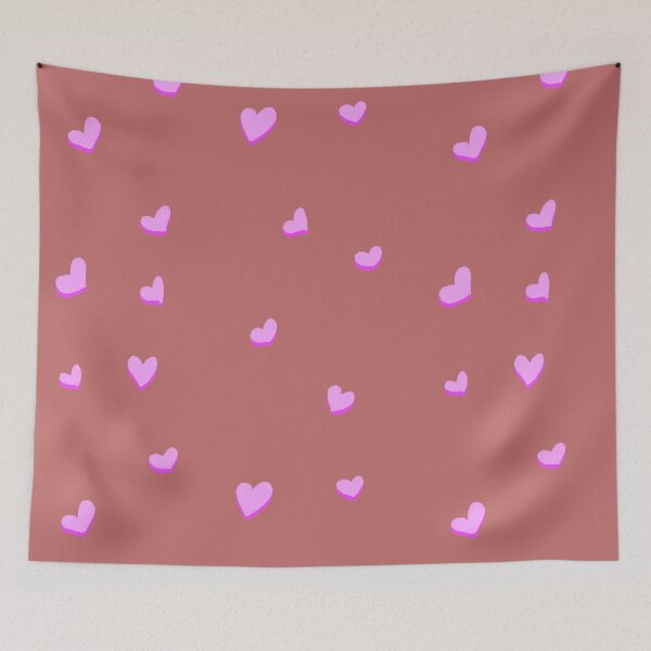 Item preview, Tiny pink hearts designed and sold by pinkyfish1010.