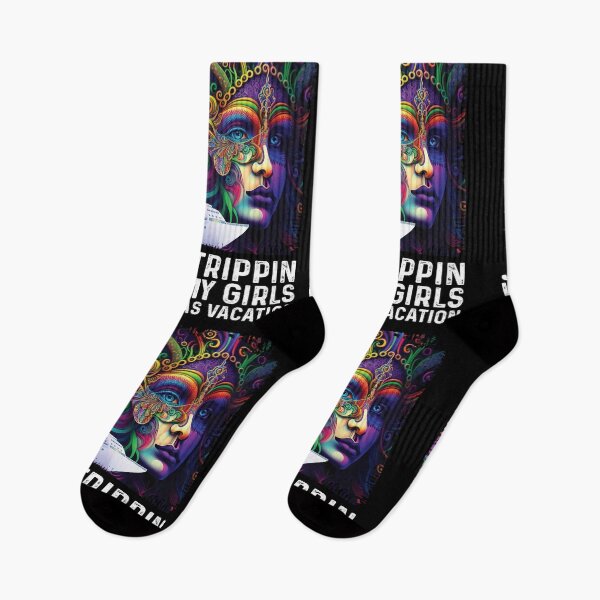 Item preview, Just Trippin With My Girls Mardi Gras Cruise Vacation  designed and sold by GravitiTees.