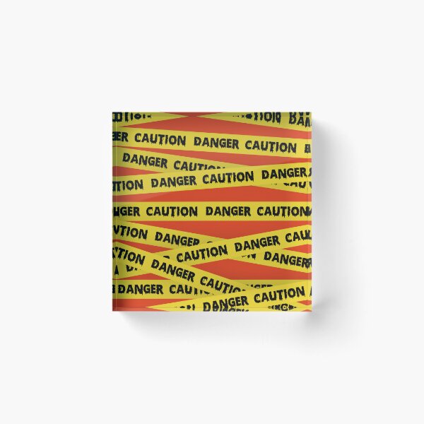 Item preview, Caution Tape Danger Crime Scene Tape designed and sold by funnytshirtemp.