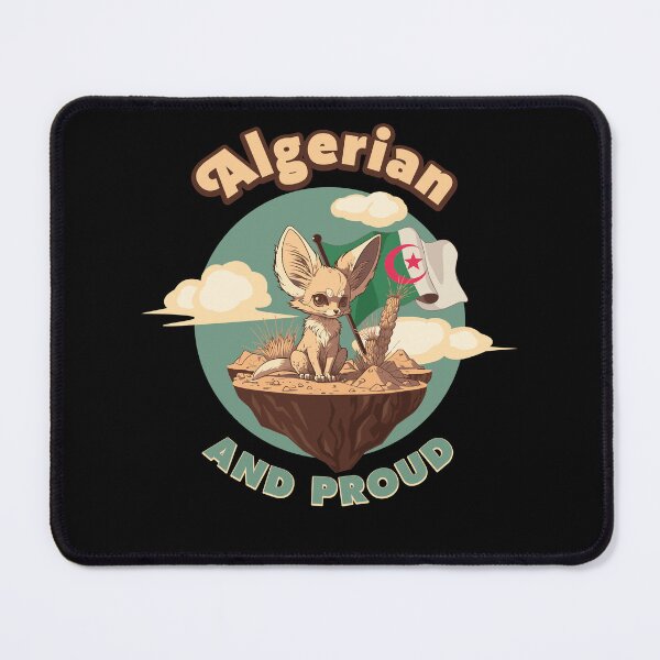 Item preview,  the love and pride of Algeria through an Algerian Fennec fox in a kawaii manga style designed and sold by akartaws.