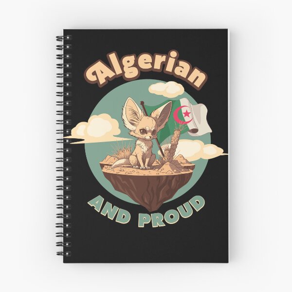 Item preview, the love and pride of Algeria through an Algerian Fennec fox in a kawaii manga style designed and sold by akartaws.