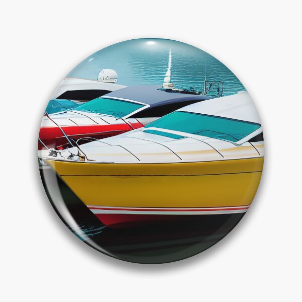 Item preview, Sailing and Small Yacht on Open Sea in an Inner Cove designed and sold by deniselynnimage.