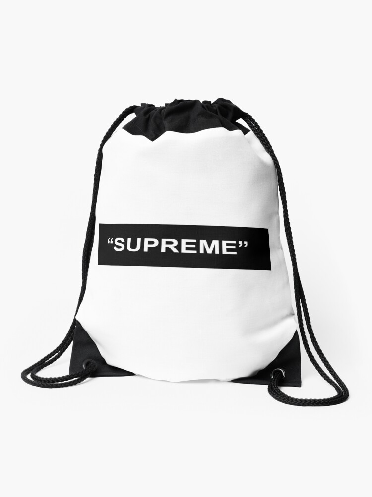 supreme off white bag
