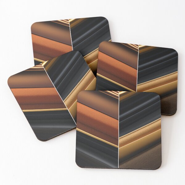 Item preview, Patrón diagonal de tono tierra abstracto designed and sold by calibrit.