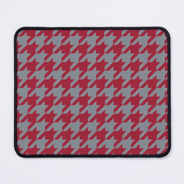 Item preview, Crimson and Gray Houndstooth designed and sold by wittythings.