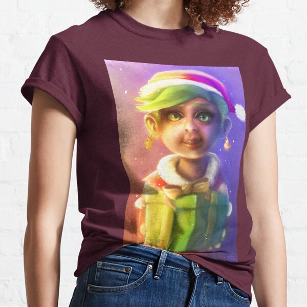 Christmas Gnome, Warcraft Fanart Classic T-Shirt