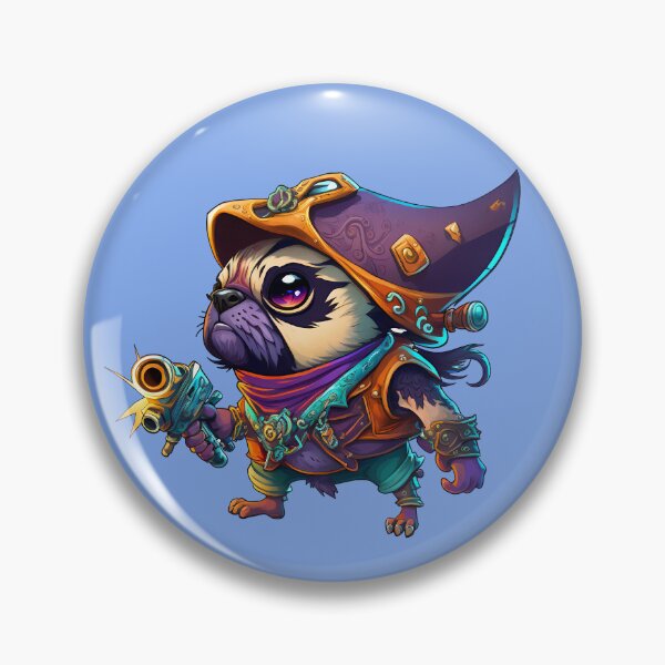 Item preview, Pug Pirates In Space 5 designed and sold by TheSillySartor.