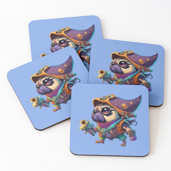 Item preview, Pug Pirates In Space 5 designed and sold by TheSillySartor.