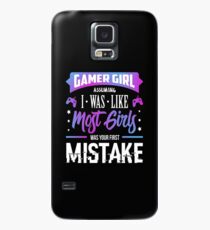 Funda/vinilo para Samsung Galaxy Gamer Girl Typography