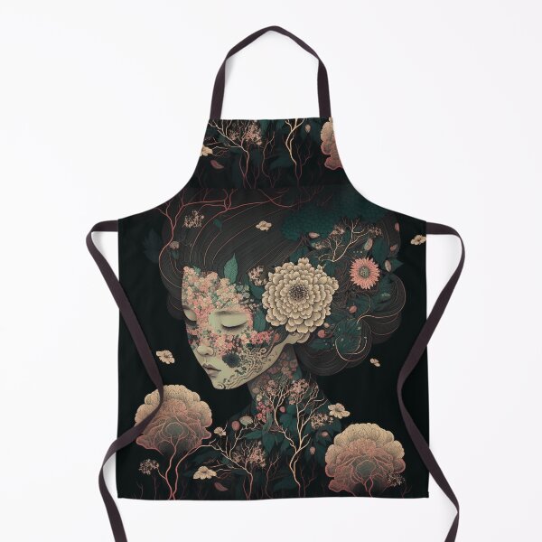 Item preview, Surreal Flower Lady designed and sold by TheJadeCat.