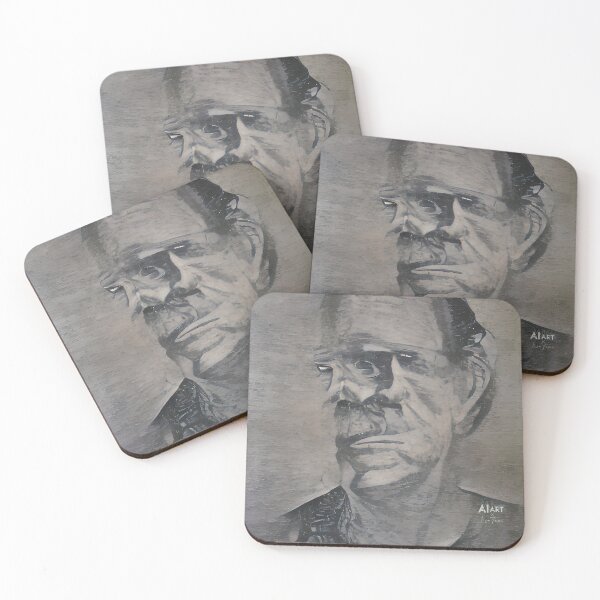 Item preview, Abstract Sinister Man Portrait Illustration  designed and sold by LisaTumi.art.