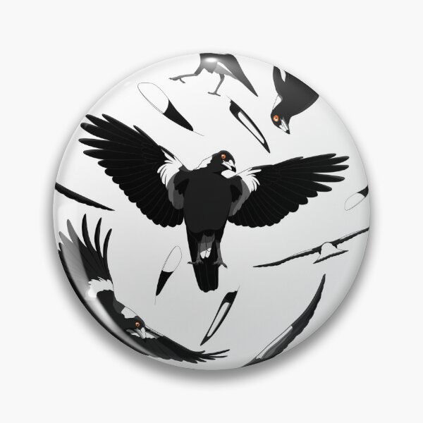 Item preview, Australian magpie pattern designed and sold by aussiemaggieluv.