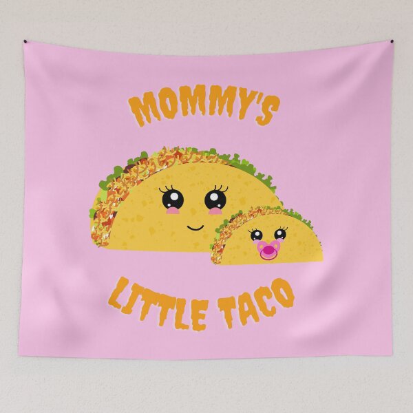 Item preview, Mommy's little taco - Cute Baby girl and Mom tacos designed and sold by CuddlyPeas.