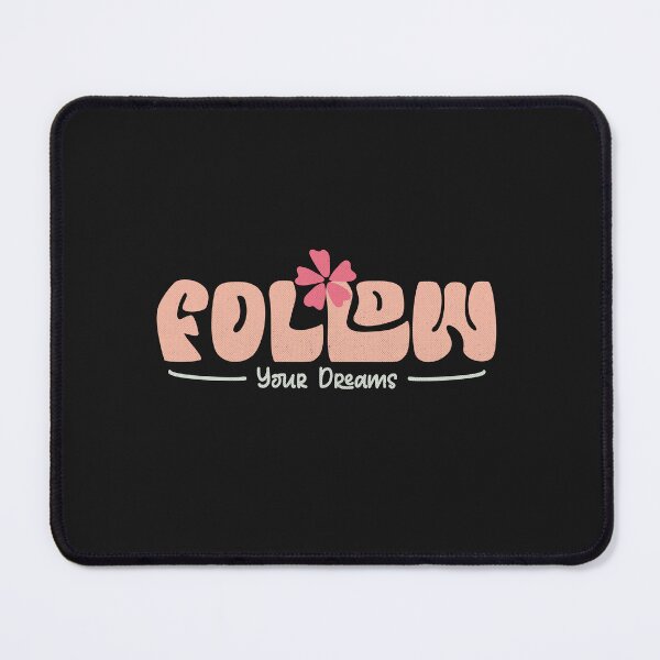 Item preview, Follow your dreams - inspirational saying designed and sold by VichallanStudio.