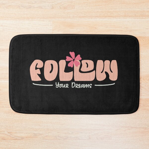 Item preview, Follow your dreams - inspirational saying designed and sold by VichallanStudio.