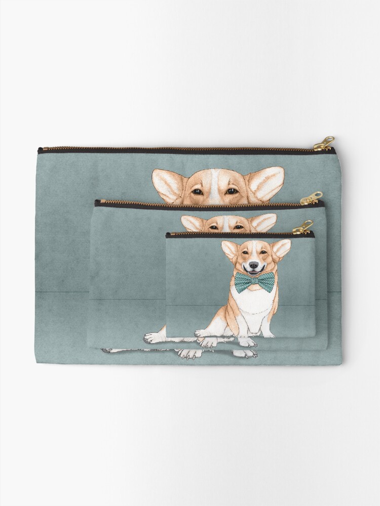 Alternate view of Corgi Dog Zipper Pouch
