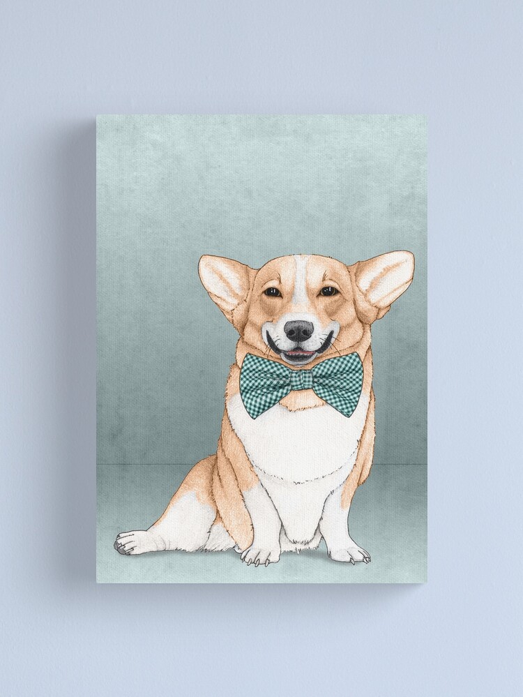 Discover Corgi Dog | Canvas Print