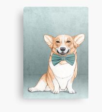 Corgi Dog Metal Print