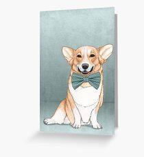 Corgi Hund Grußkarte