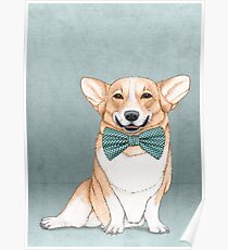 Corgi Dog Poster