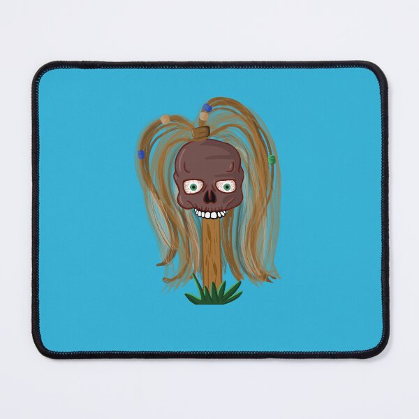 Item preview, Crazy skull and hair designed and sold by Keatos.