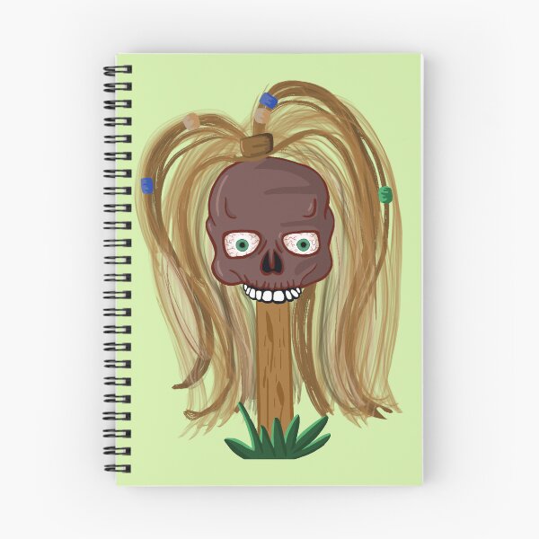 Item preview, Crazy skull and hair designed and sold by Keatos.