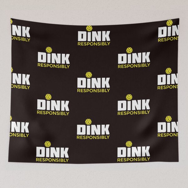 Item preview, Dink Responsibly Pickleball T-Shirt designed and sold by BitterOranges.