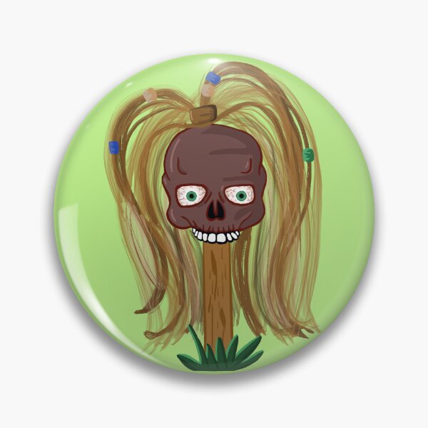 Item preview, Crazy skull and hair designed and sold by Keatos.