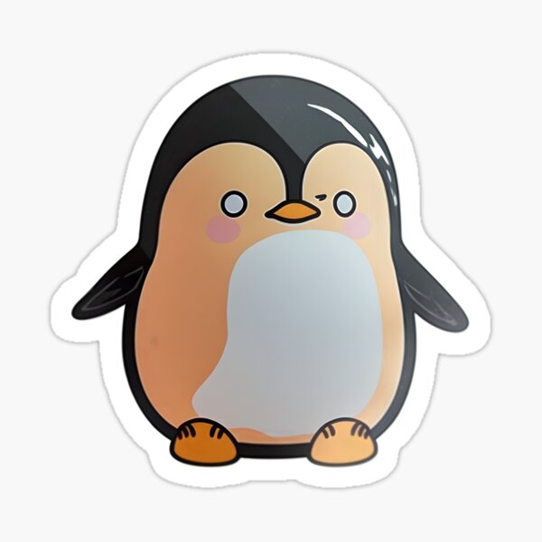 kids stickers, kawaii, kawaii stickers, penguin stickers, love