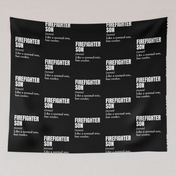 Item preview, Funny Firefighter Son Definition designed and sold by EndlessFreedom.