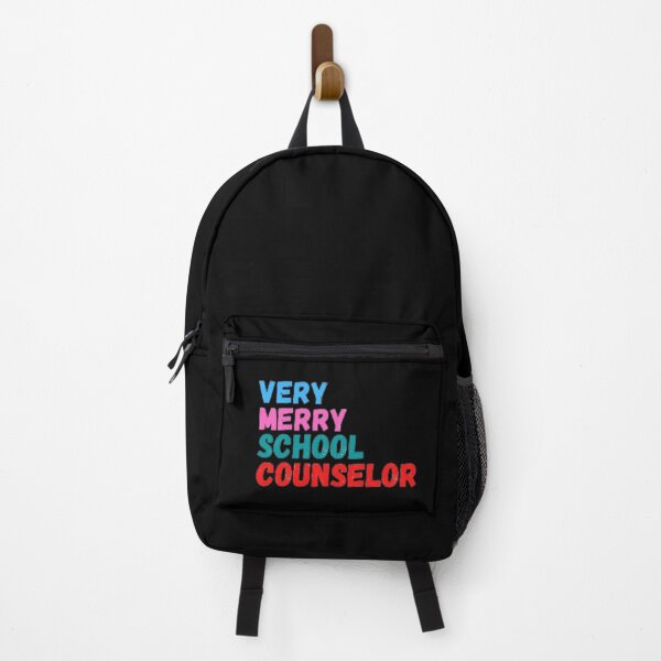 Item preview, Very merry school counselor | Funny | Teachers Day | School | Funny | Goofy | Black BG | CipherStore designed and sold by CipherStore.