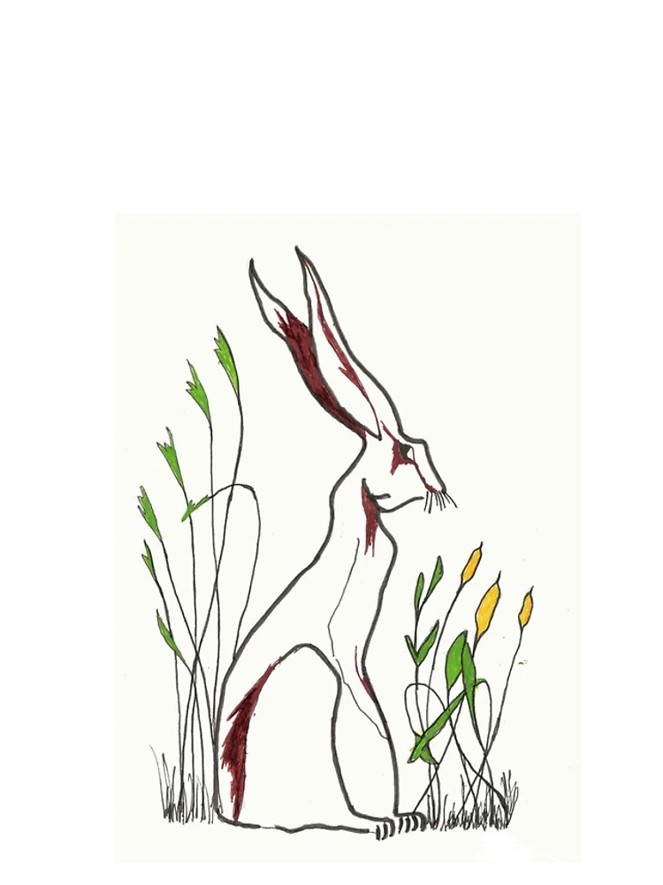 Thumbnail 5 of 5, iPhone Case, Loveable Rabbit Amongst the Reeds And Flowers designed and sold by congcoops.