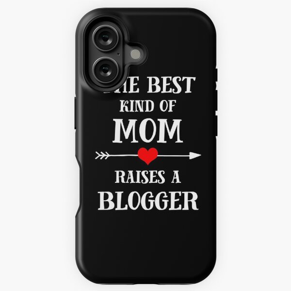 Vista previa del artículo con la obra «el mejor tipo de madre plantea un blogger», diseñado y vendido por flamingarts.