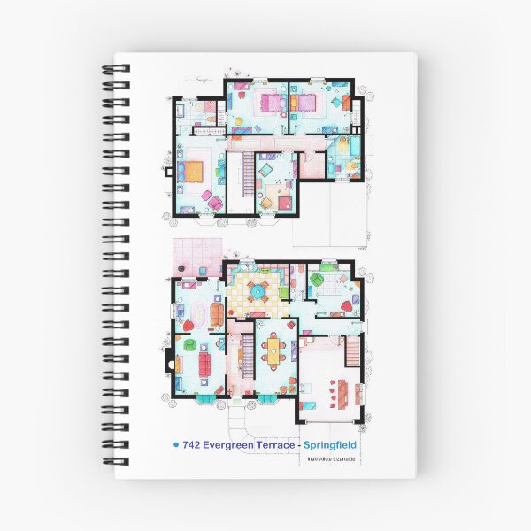 Item preview, House of Simpson family - Both floors designed and sold by TV Floorplans & More.