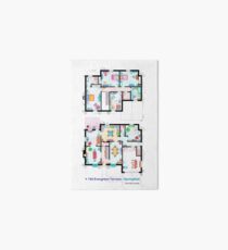 House of Simpson family - Both floors Art Board