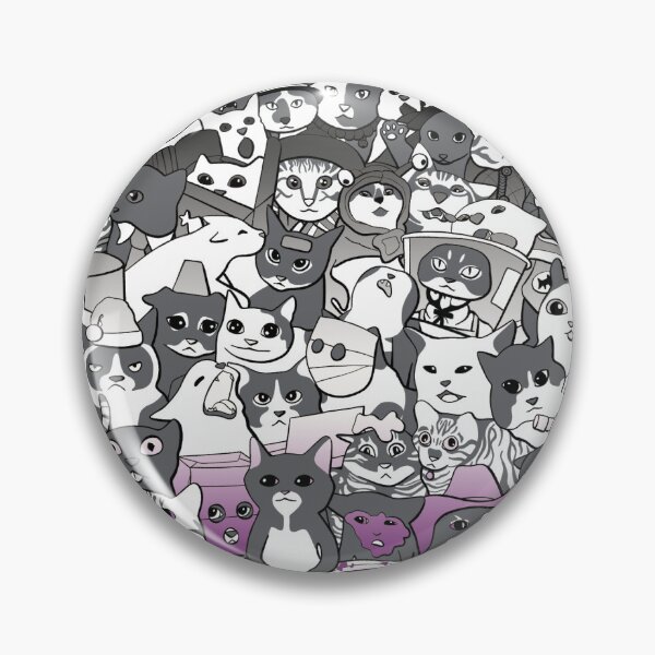 Item preview, Asexual Pride Cats designed and sold by SavvytabbyArt.