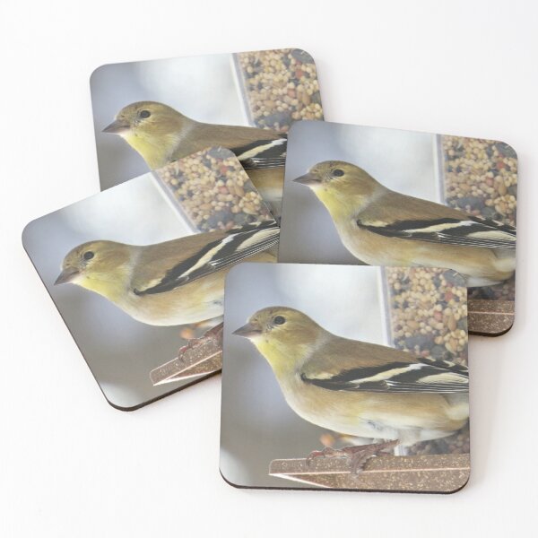 Item preview, Goldfinch at Feeder No.2 designed and sold by MaryLinH.