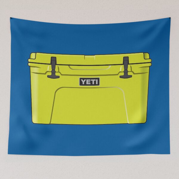 Item preview, Wildly Strong Cooler - Chartreuse Sticker designed and sold by BlueSkyTheory.