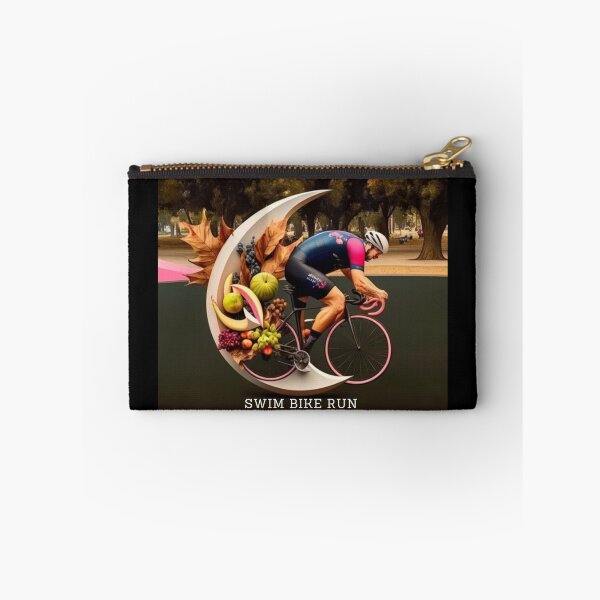 Item preview, Health is Wealth Triathlon digital art on black fitness lifestyle designed and sold by Triathlongram.