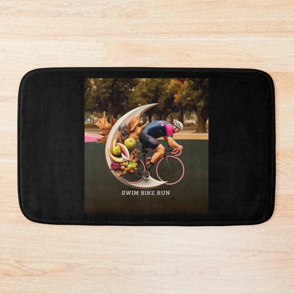 Item preview, Health is Wealth Triathlon digital art on black fitness lifestyle designed and sold by Triathlongram.