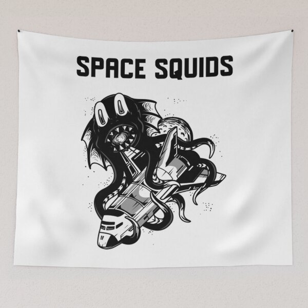 Item preview, Space Squids - Space designed and sold by henryjunmille.