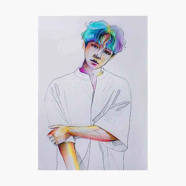 BTS - SUGA / MinYoongi Photographic Print