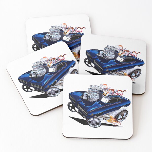 Item preview, Vince Crain 1969 GTO Judge GUILTY blue designed and sold by vincecrain.