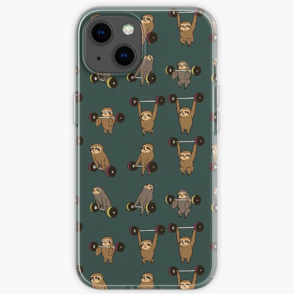 OLYMPIC LIFTING SLOTHS iPhone Soft Case