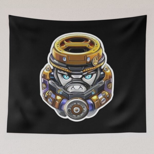 Item preview, Robot 4 designed and sold by Dose of Dysfunction.
