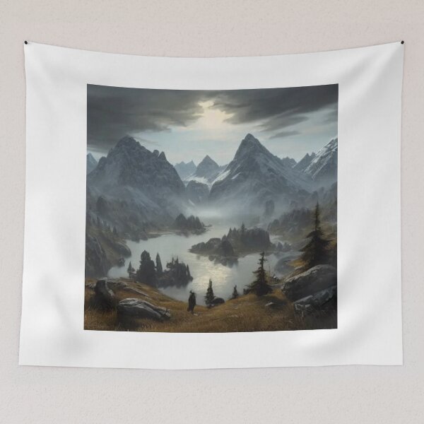 Item preview, Gorgeous Mountain Lake designed and sold by CMHerd.