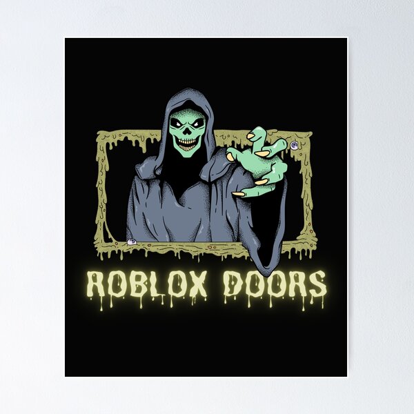 DOORS Ambush Logo - Roblox Doors - Posters and Art Prints