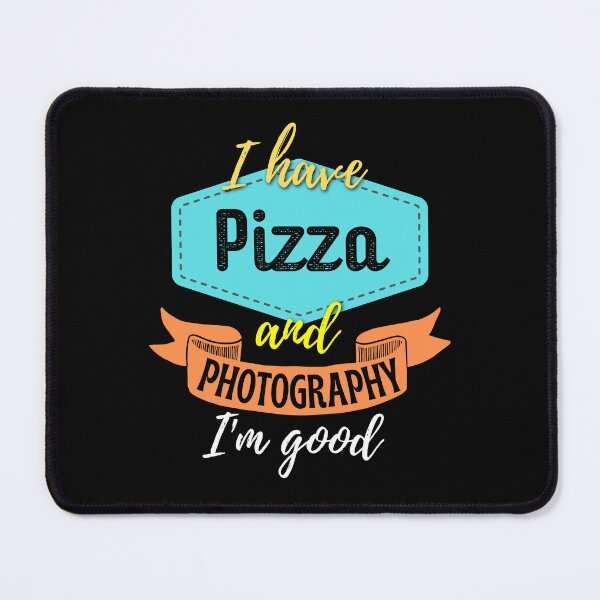 Item preview, Pizza and Photography designed and sold by BadAttitudeTees.