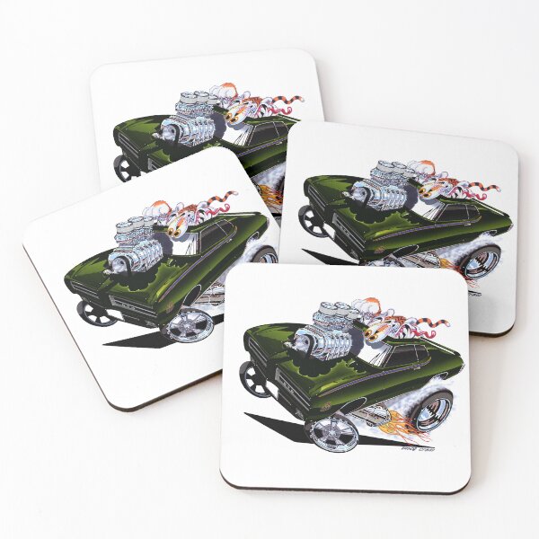 Item preview, Vince Crain 1969 GTO Judge GUILTY green designed and sold by vincecrain.