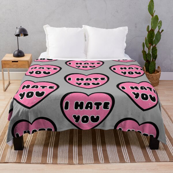 Item preview, Pink I Hate You Heart designed and sold by Bummer-Bear.